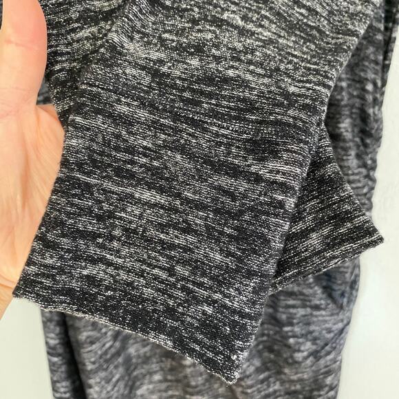 Banana Republic Heather Gray Ruched Side Long Sleeve Maternity Body Con Dress - Picture 4 of 9